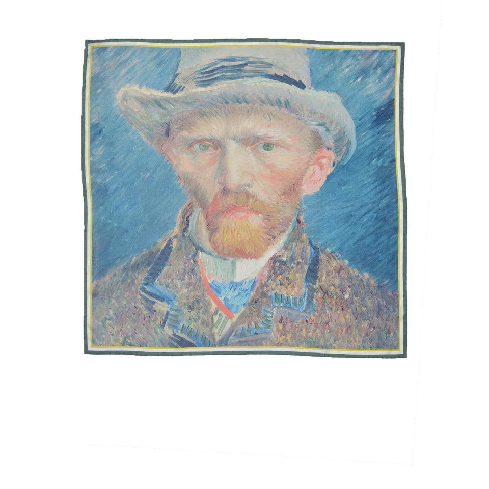 Amidé Hadelin | Vincent van Gogh neckerchief 'Self-portrait'_full